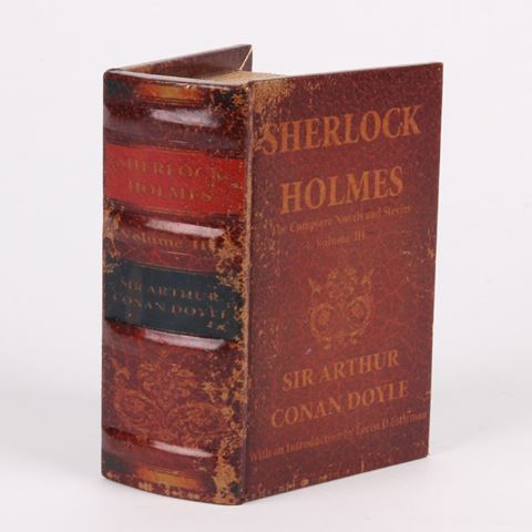 Livret de rangement Sherlock 15 cm - Marron