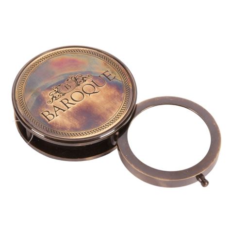 Vergrootglas 7,5 cm - Goud - Koper