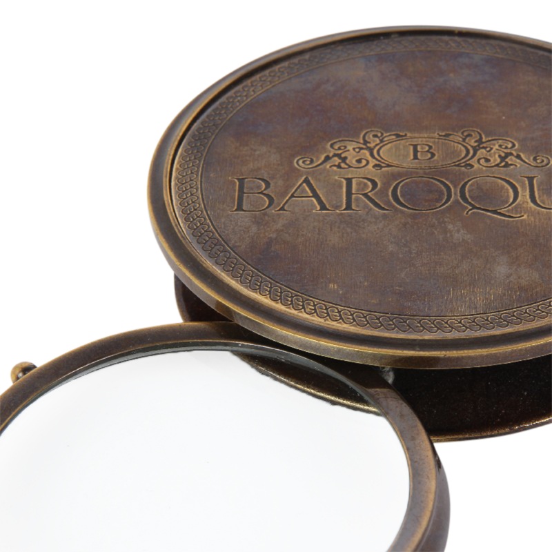 Magnifying Glass 7.5 cm - Gold - Brass