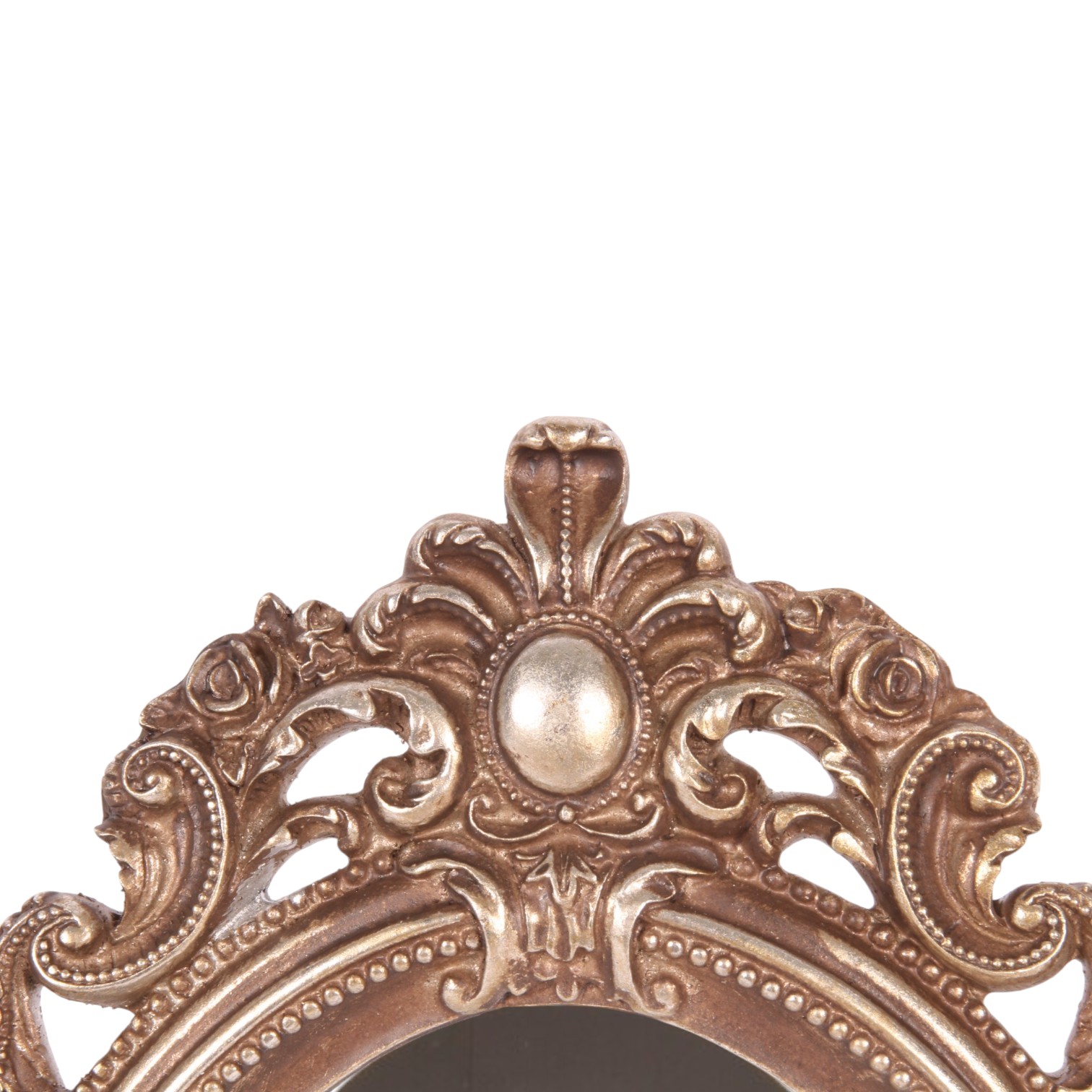 Spiegel 15x20 cm – Goud – Resin – Ovaal