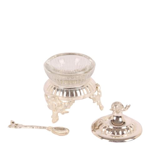 Tableware salt&Pepper W/spoon copper