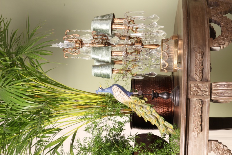 Pauw op Voet ASS/2 41 cm - Blauw - Resin