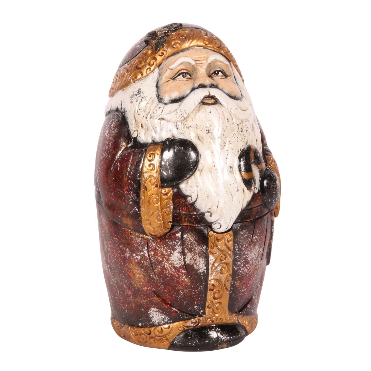 Santa box h.30 cm