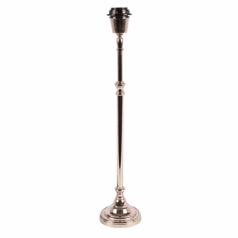 Tafellamp Voet 51 cm - Zilver - Messing