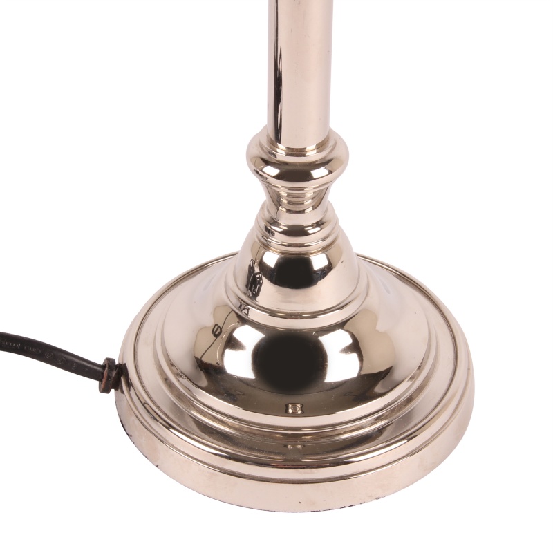 Tafellamp Voet 51 cm - Zilver - Messing