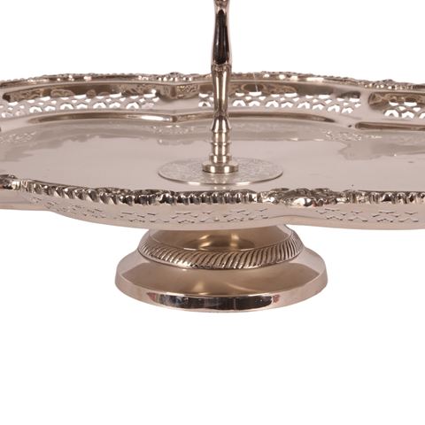 Etagère 3-Laags 51 cm - Zilver - Koper