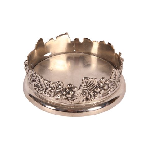 Flessenhouder 10 cm - Zilver - Koper