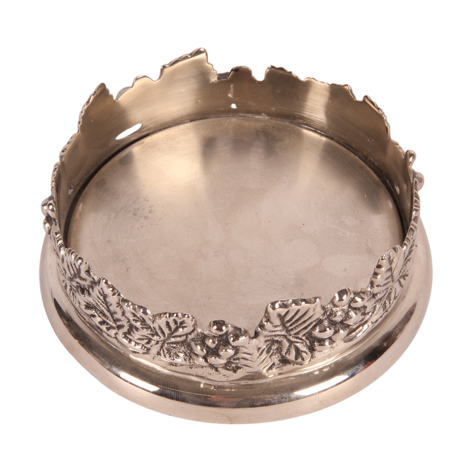 Flessenhouder 10 cm - Zilver - Koper