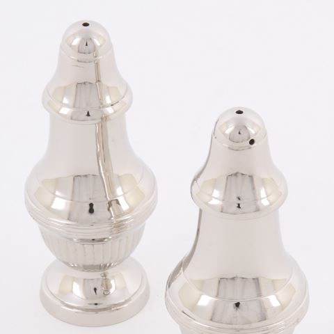 Tableware Salt & Pepper brass 10 cm