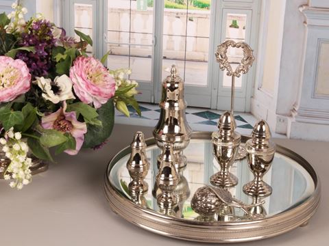 Suikerstrooier koper 19 cm